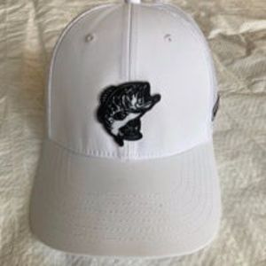 Bass Pro Shops Bass Weld Flex Cap color white size M/L 58 cm before stretch